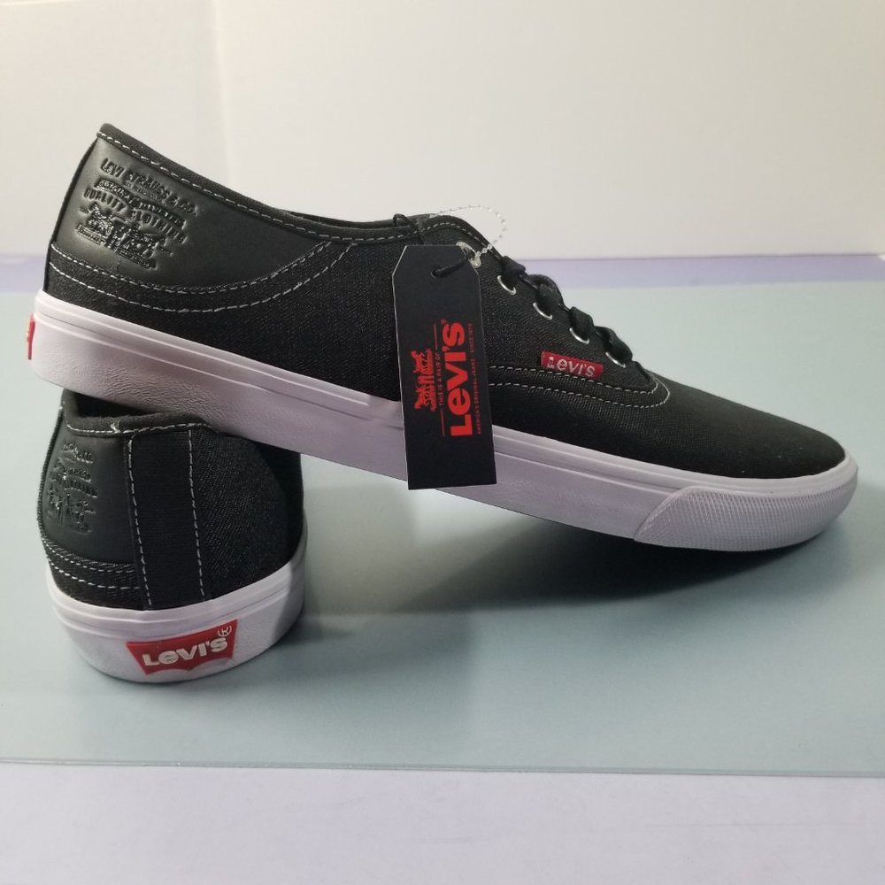 Levis Buck CT Black Shoes Comfort Casual Size 12